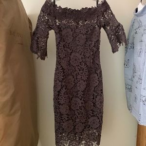 Lace Off-Shoulder Dress